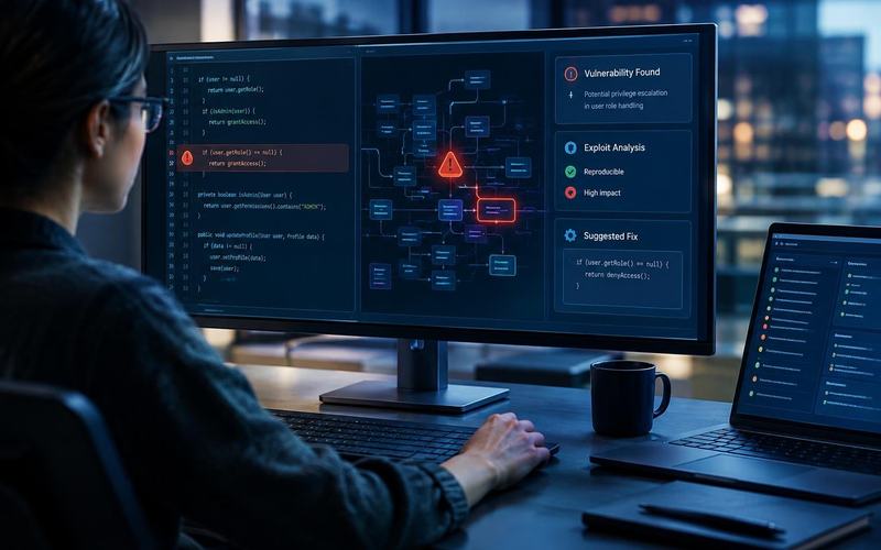 AI image: Gemini 4 Carbon aims to find—and fix—software flaws