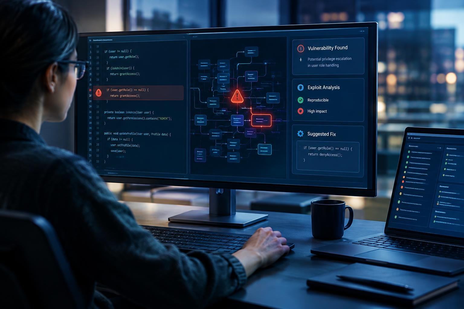AI image: Gemini 4 Carbon aims to find—and fix—software flaws