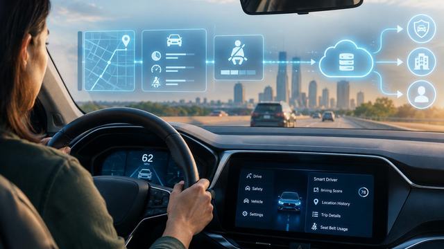 AI image: GM’s $220 Million Settlement Puts Connected-Car Privacy in the Spotlight