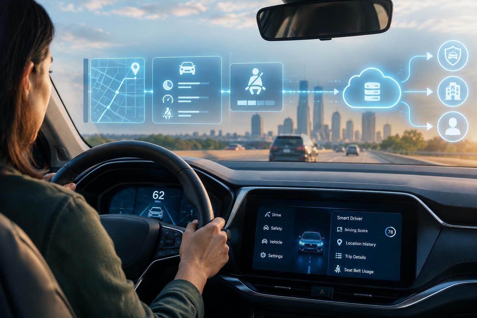 AI image: GM’s $220 Million Settlement Puts Connected-Car Privacy in the Spotlight