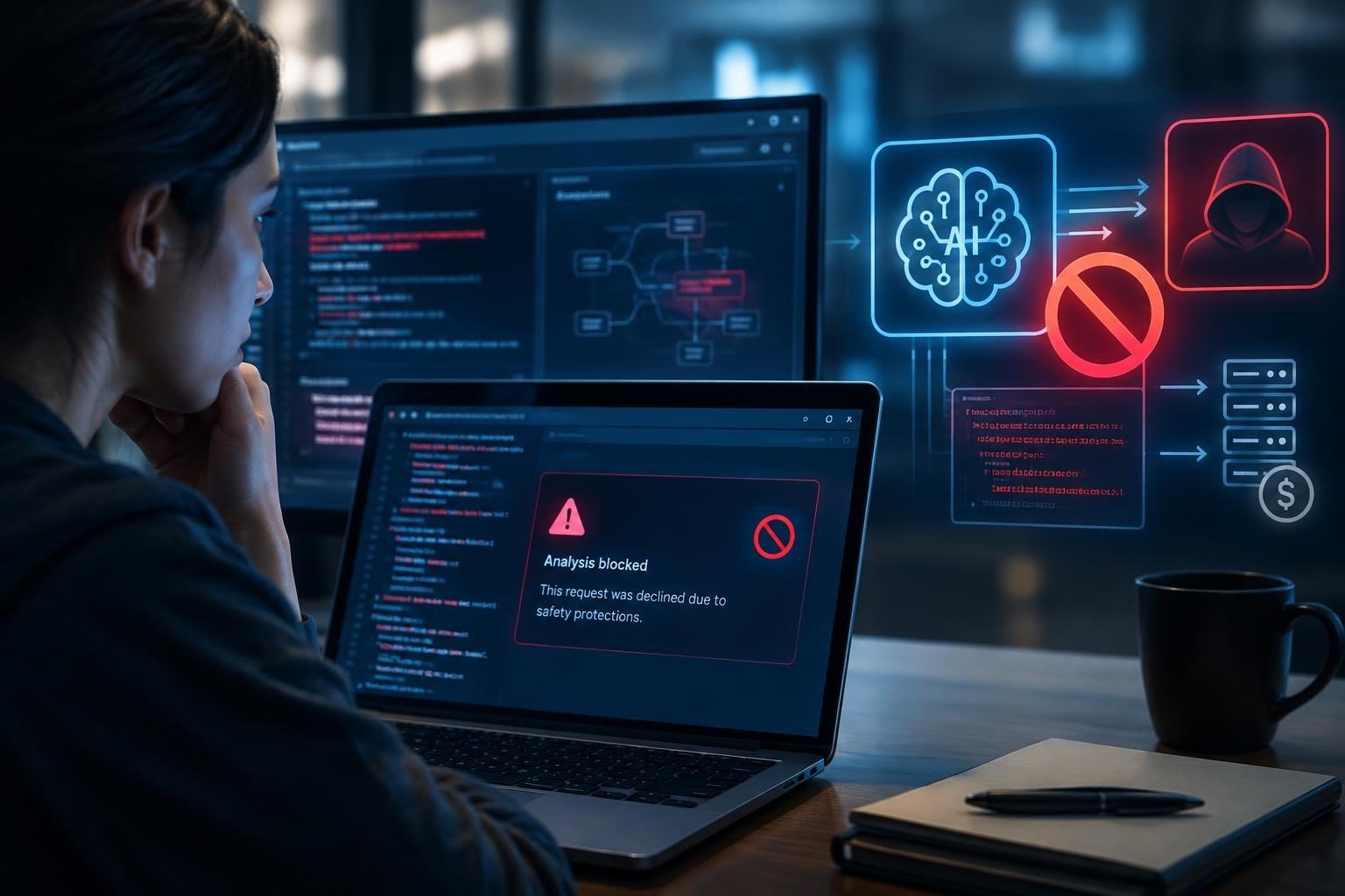 AI image: The AI That Couldn’t Help Defend Against an AI-Powered Attack