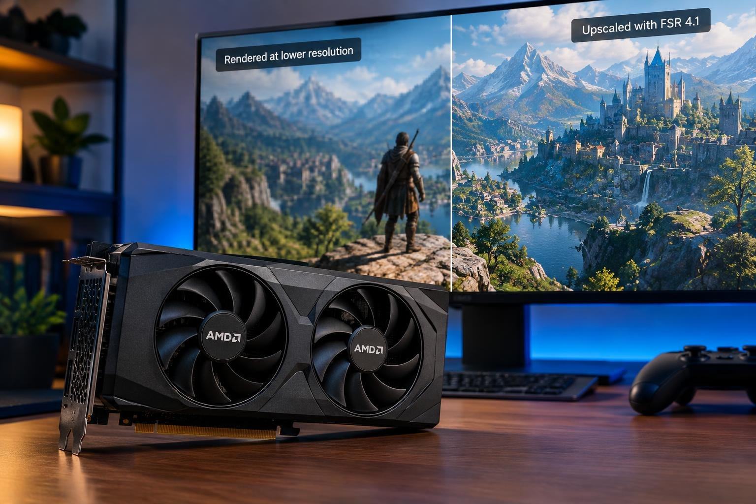 AI image: AMD Is Teaching Older GPUs a New Trick