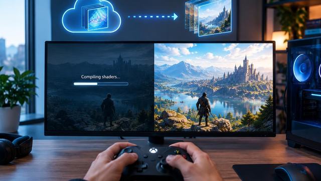 AI image: The Game Loading Screen Microsoft Wants to Make Disappear