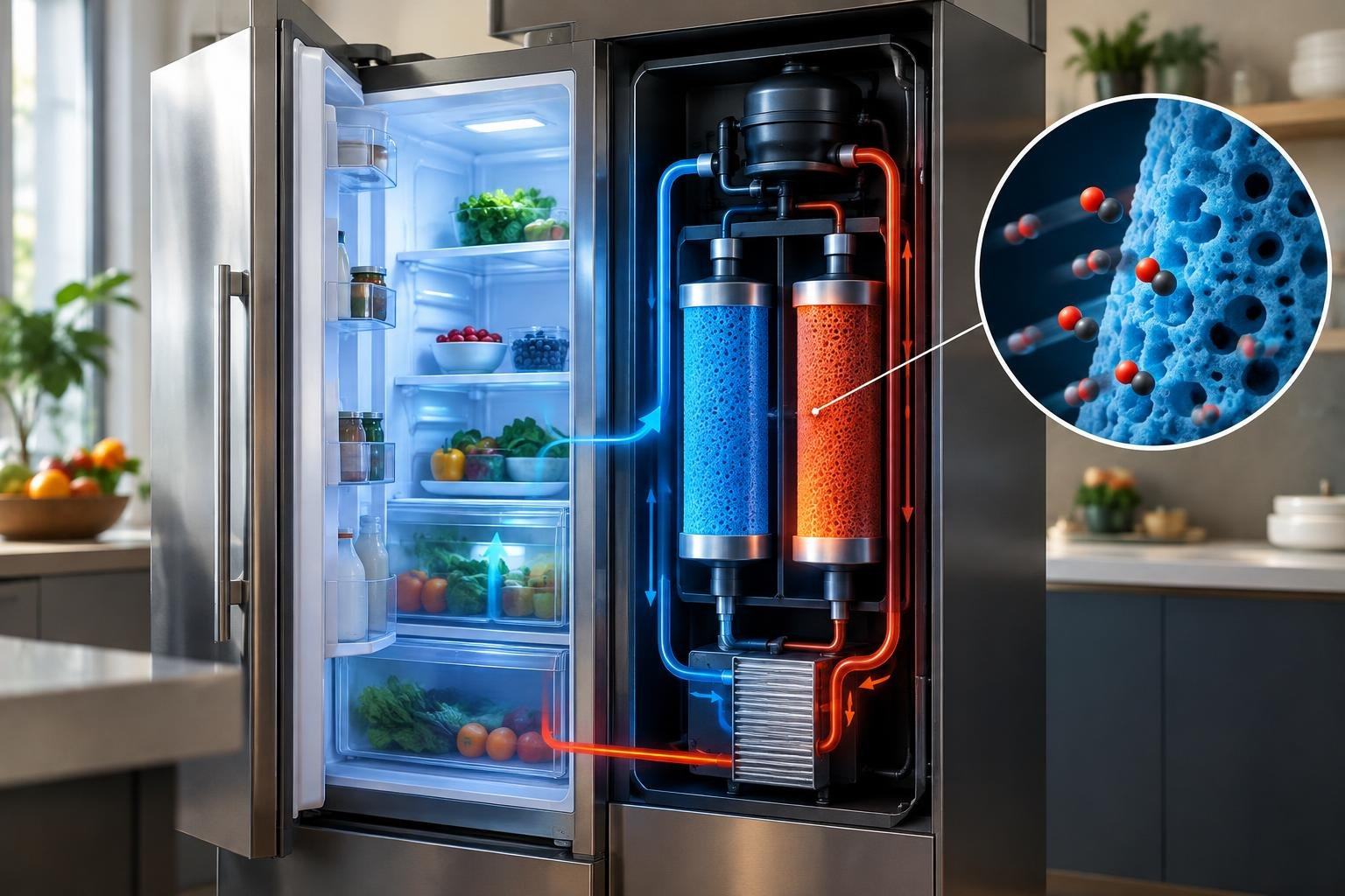 AI image: The Refrigerator’s 170-Year-Old Trick May Have a New Twist